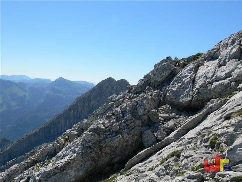 Blick zum kleinen Watzmann (2307m)